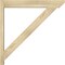 Ekena Millwork Traditional Slat Rough Sawn Outlooker, Douglas Fir, 6"W x 36"D x 36"H OUT06X36X36TRA06RDF - alternate 4